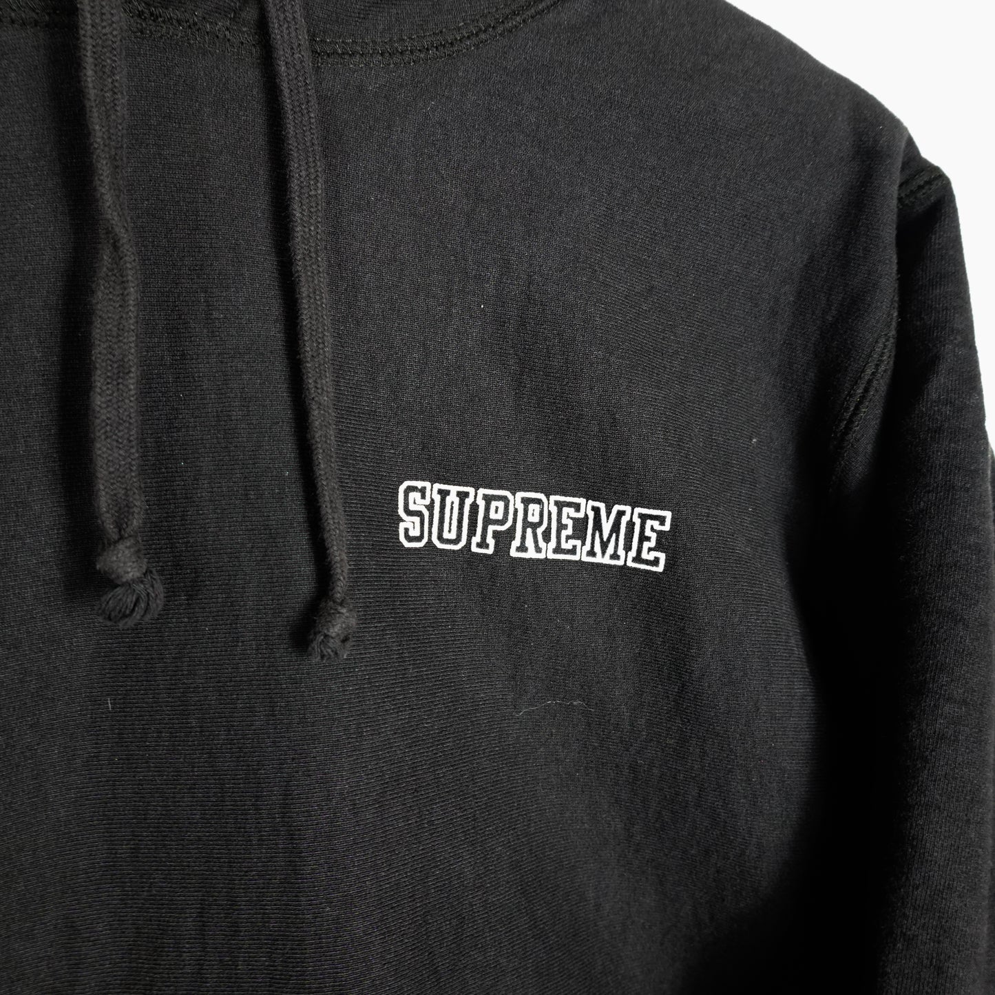 Supreme Stripe Cuff Hoodie - Size L
