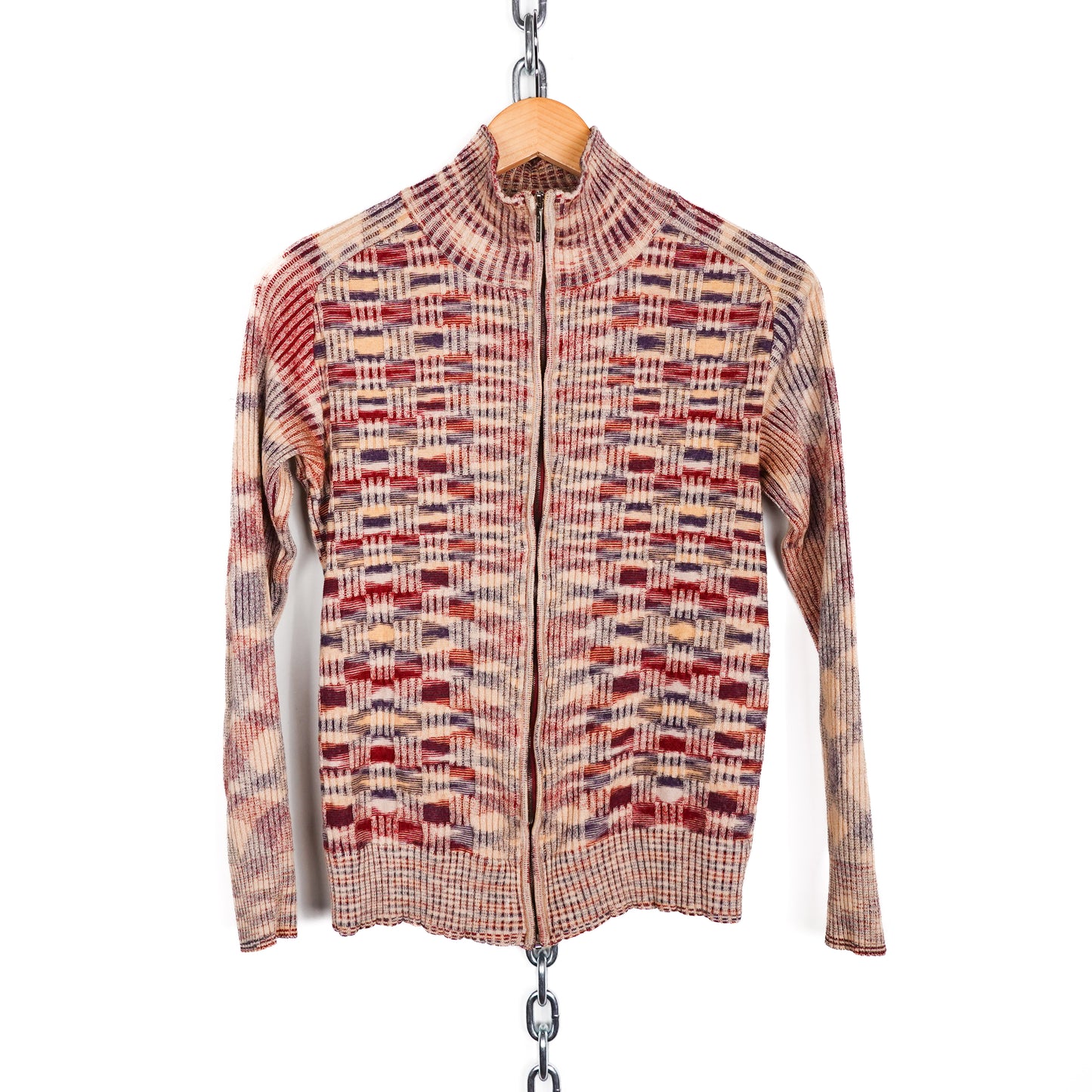 Vintage Missoni Zip Up Sweater - Women's S
