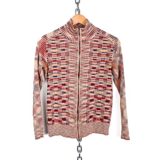 Vintage Missoni Zip Up Sweater - Women's S