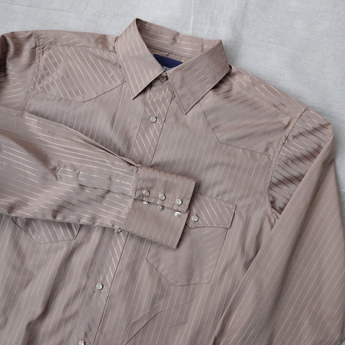 1990s Wrangler Striped Button Up - Size M