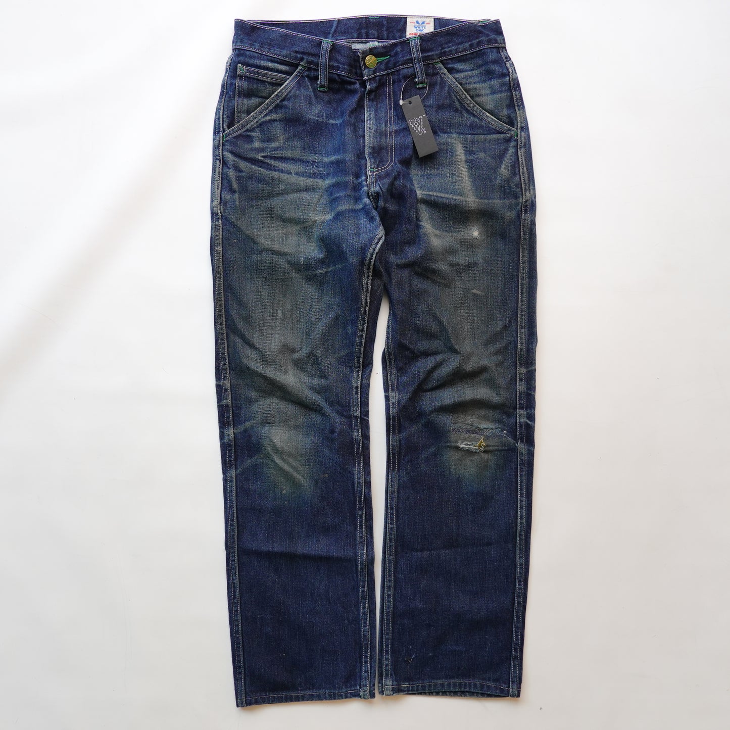 Vintage Left Field Salvage Distressed Denim - Size 30