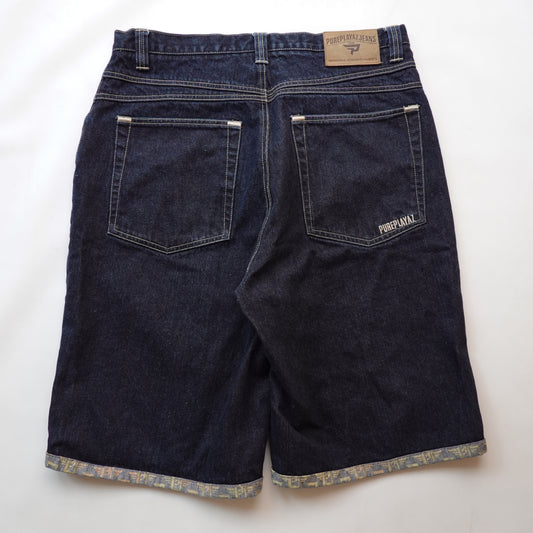 Vintage Pureplayaz Denim Shorts - Size 34