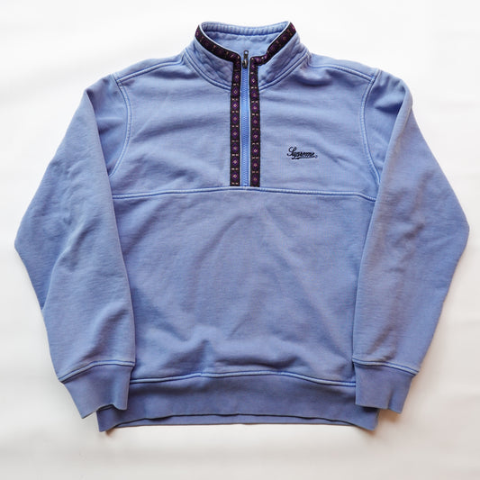 Supreme 1/4 Zip Sweater - Size S
