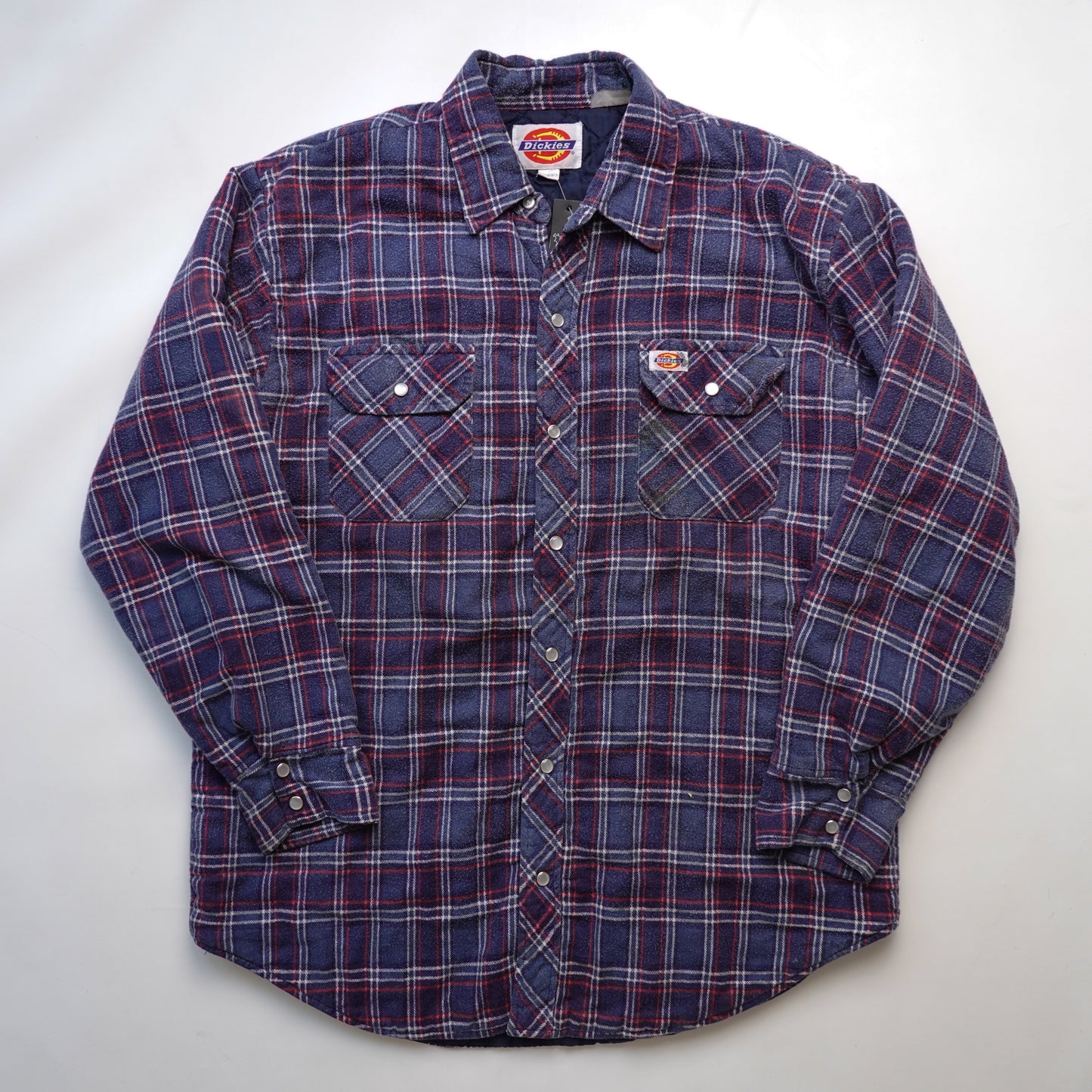 Vintage Dickies Quilted Flannel Shirt - Size L