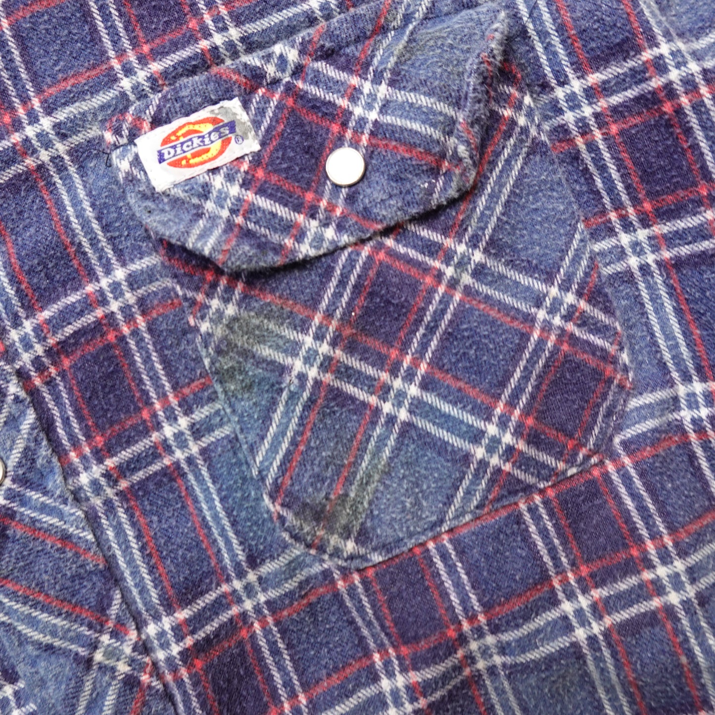 Vintage Dickies Quilted Flannel Shirt - Size L