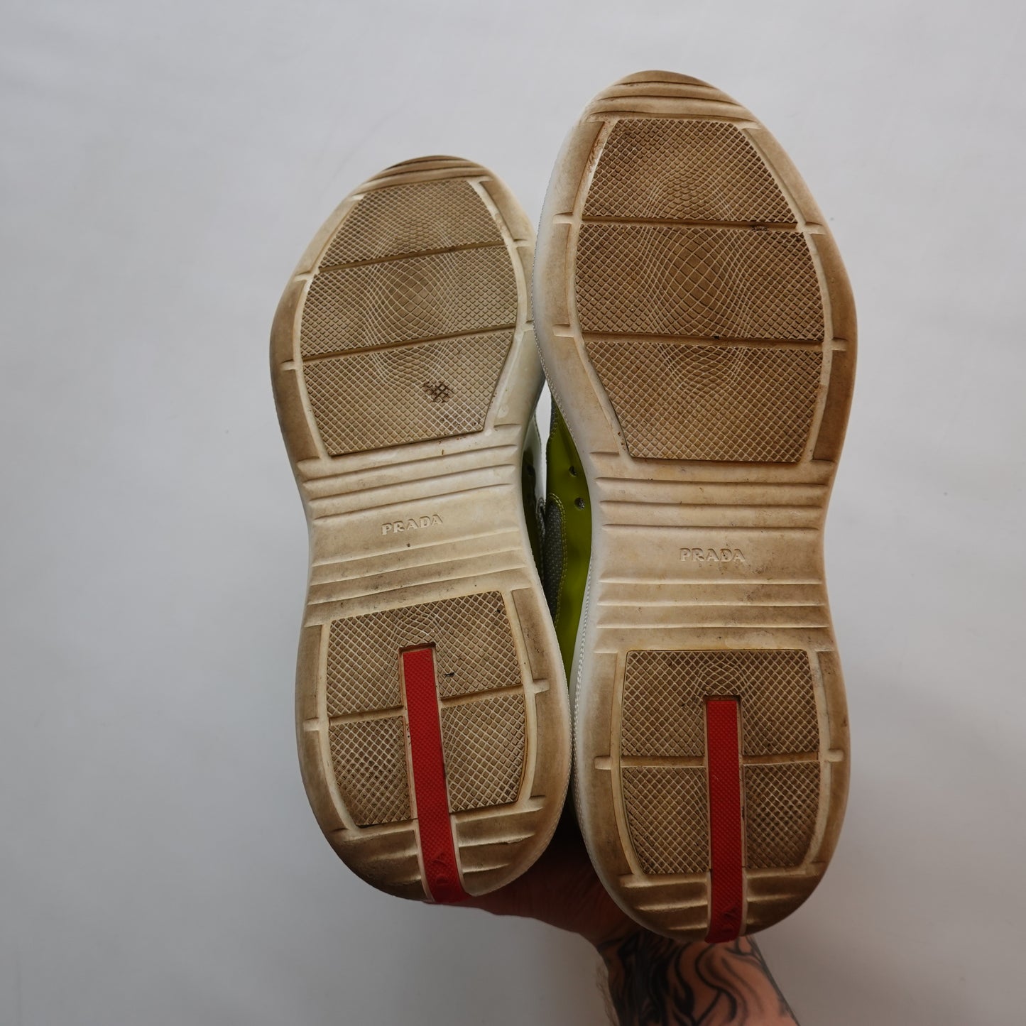Prada Americas Cup Sneaker - Size 11