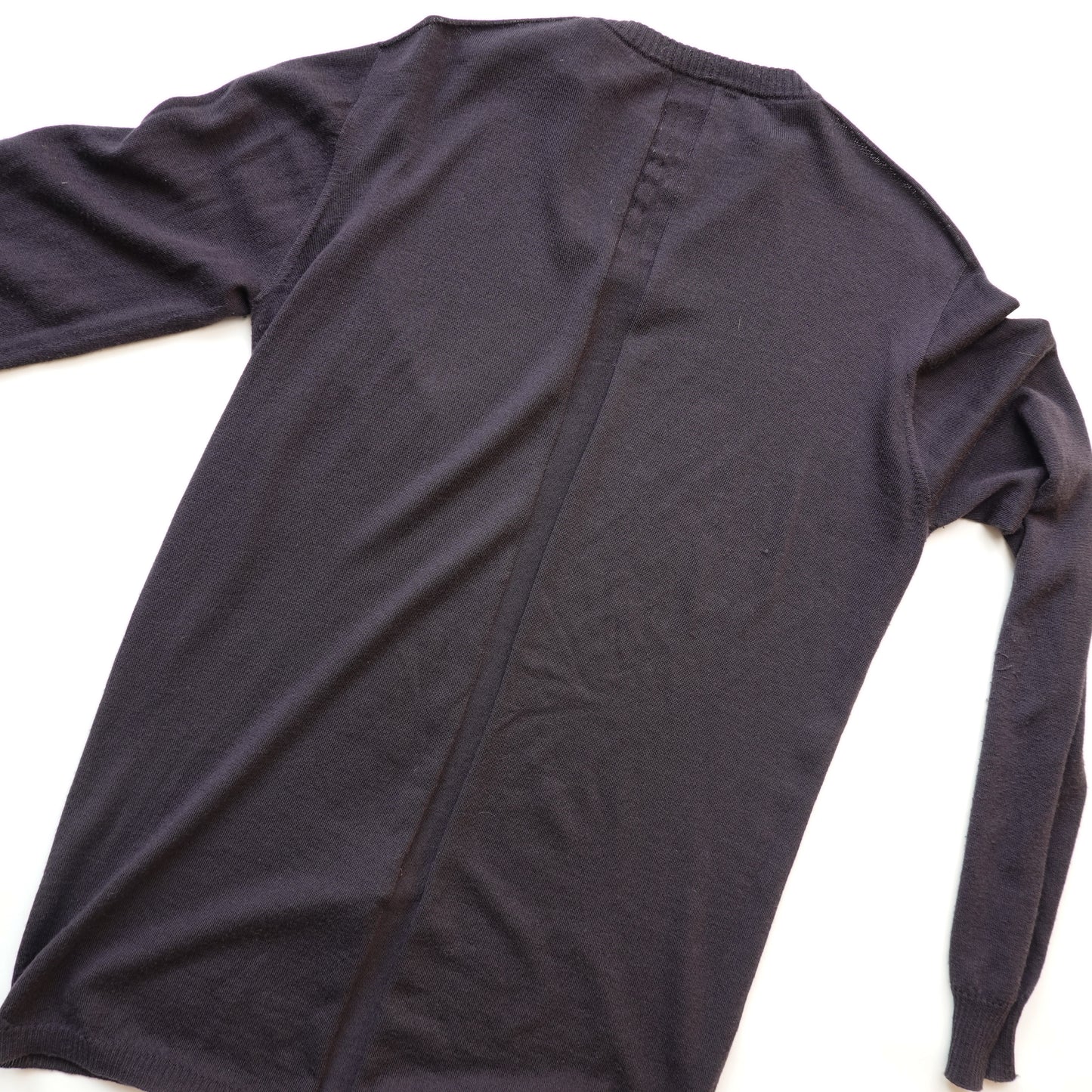 Rick Owens Phlegethon SS21 Navy Sweater - One Size