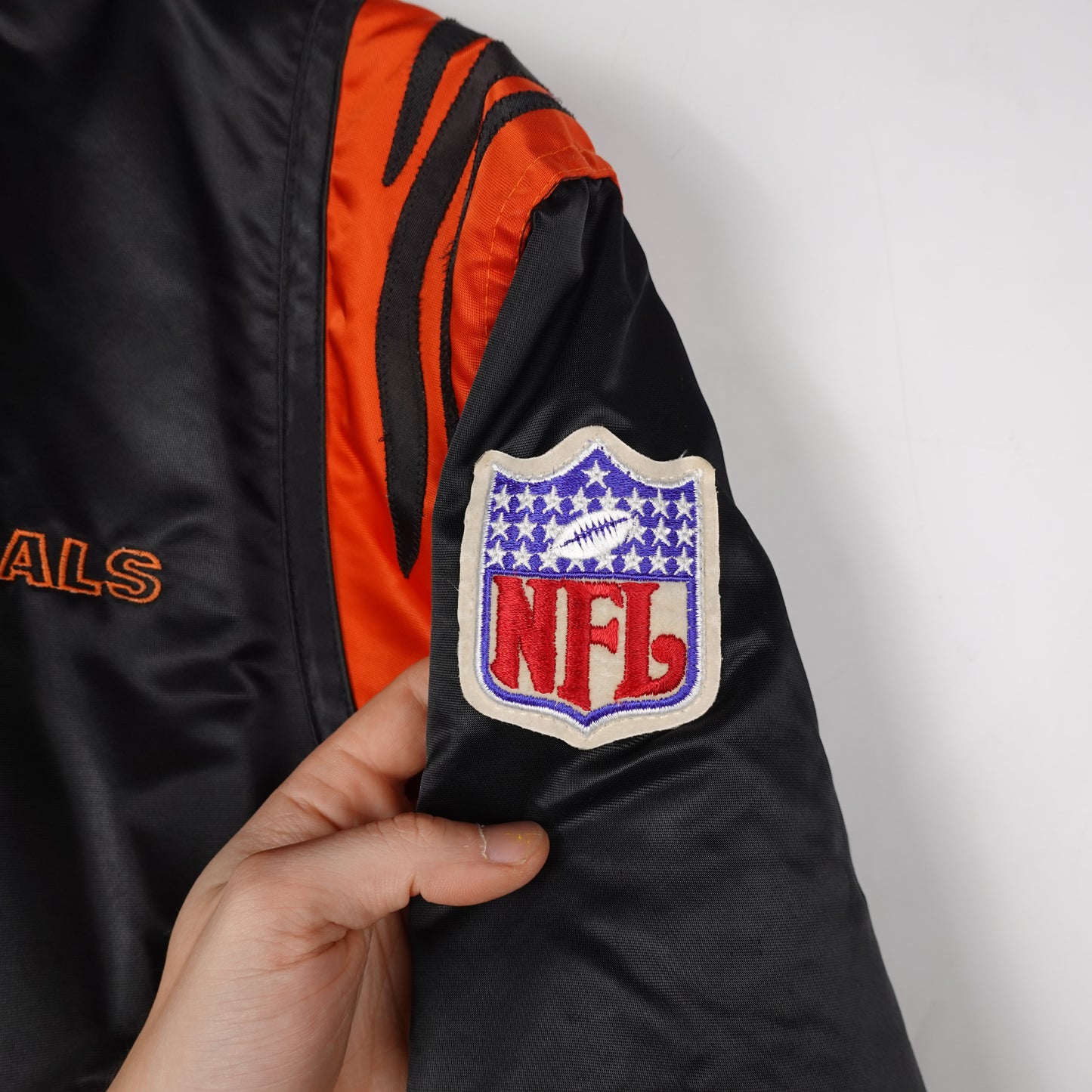 Vintage Bengals Starter Satin Jacket - Size L