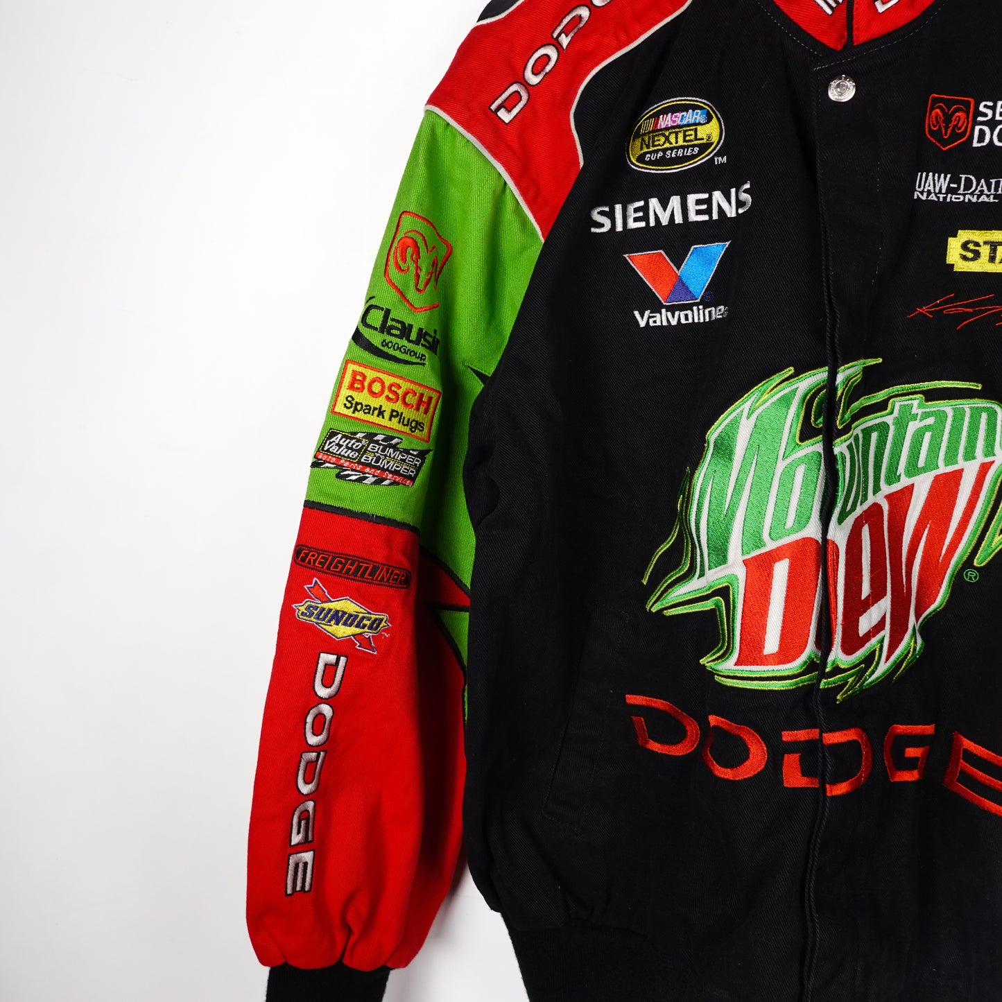 Jeff Hamilton Mountain Dew Racing Jacket - Size L