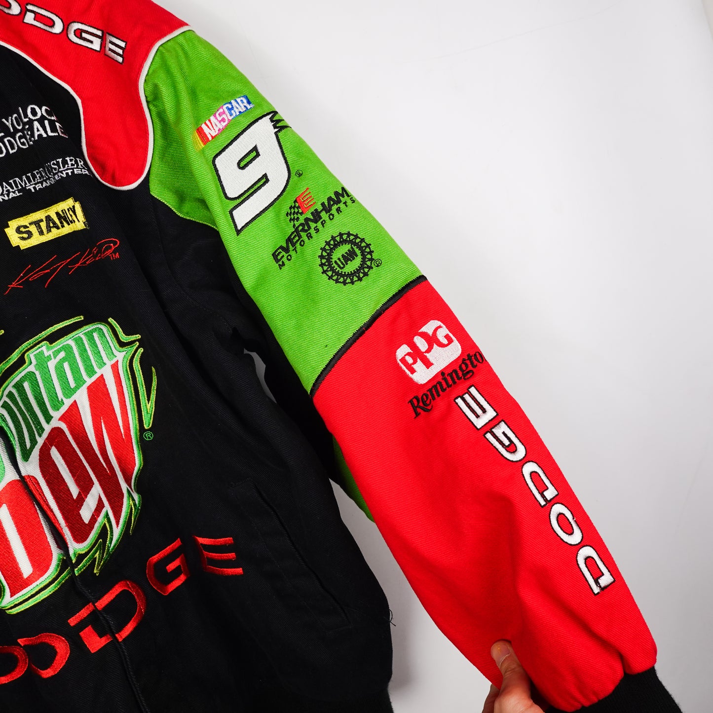Jeff Hamilton Mountain Dew Racing Jacket - Size L