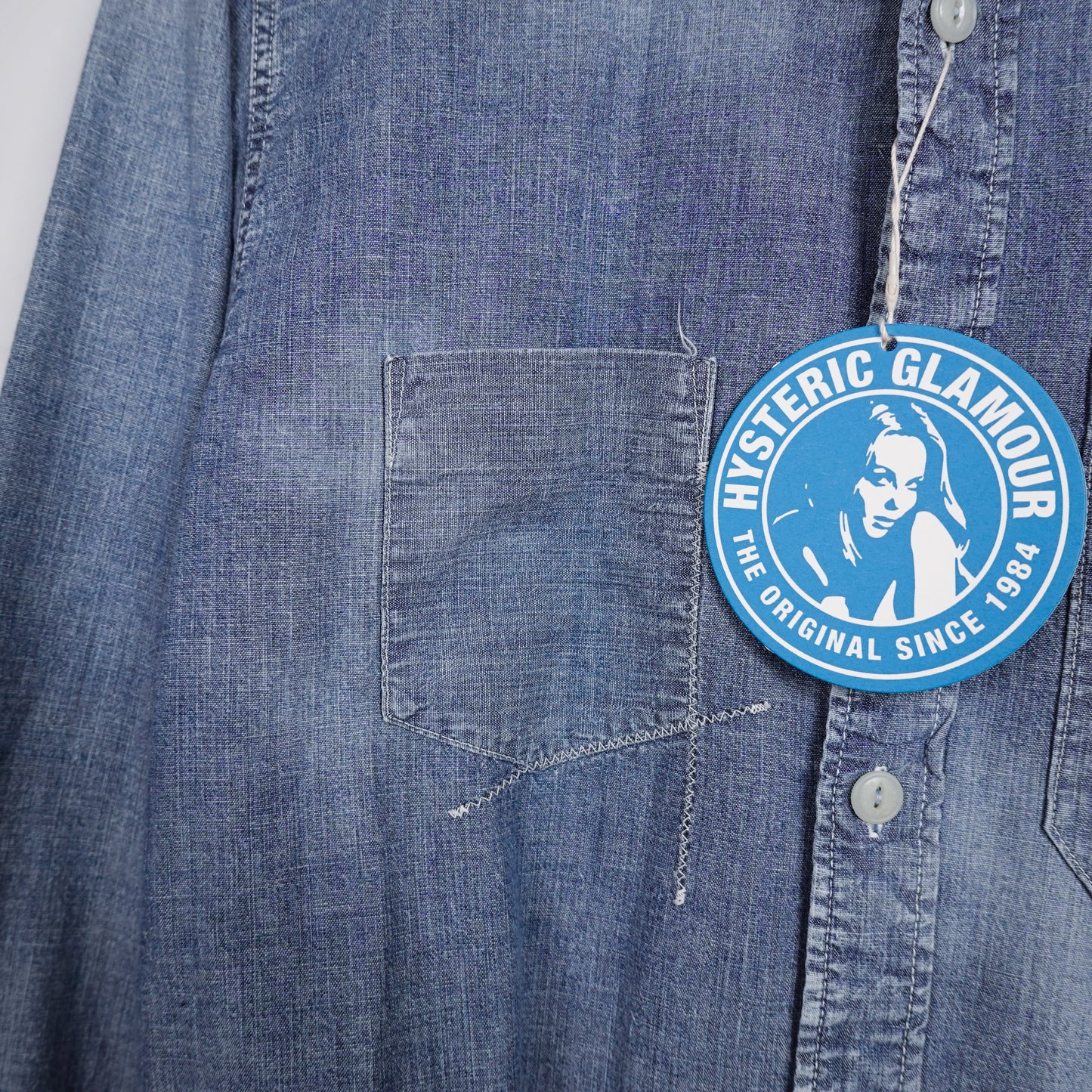 Hysteric Glamour Denim Button Up - Size M