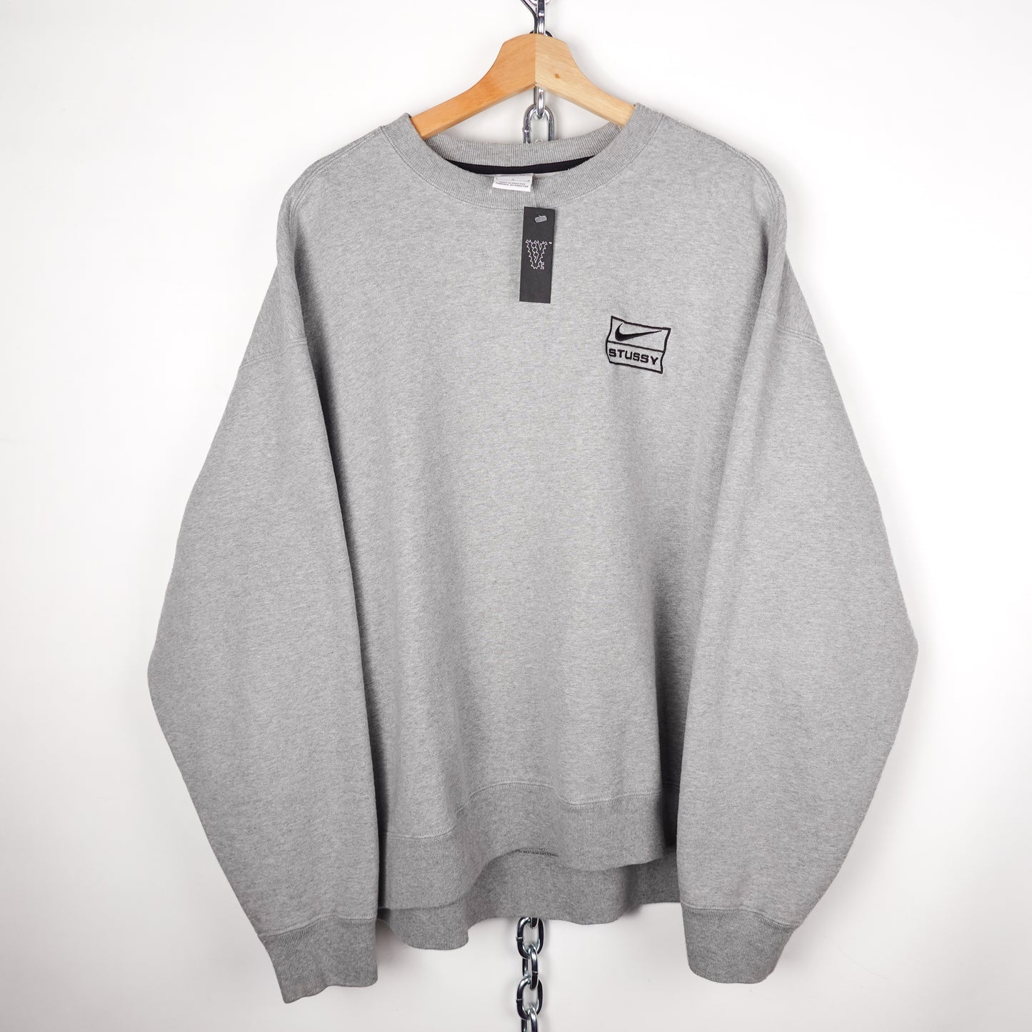 Nike Stussy Grey Crewneck - Size L