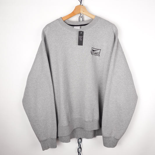 Nike Stussy Grey Crewneck - Size L