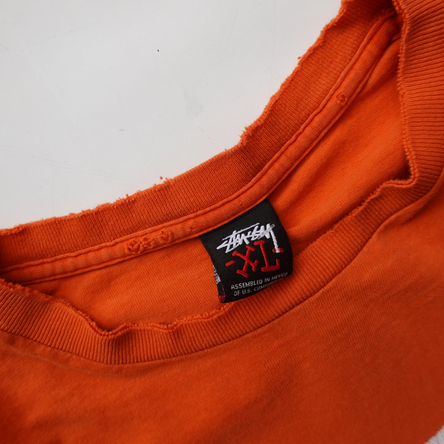 Stussy Orange Tee - Size XL