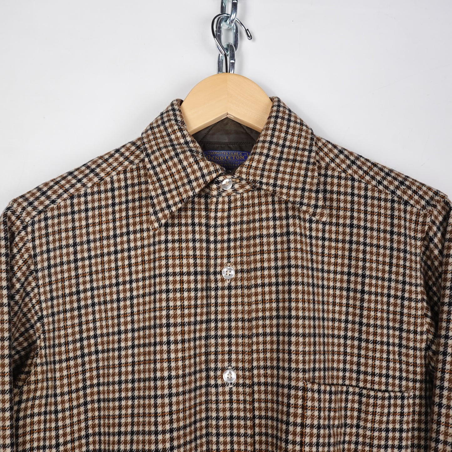 Pendelton Beige Wool Flannel - Size S