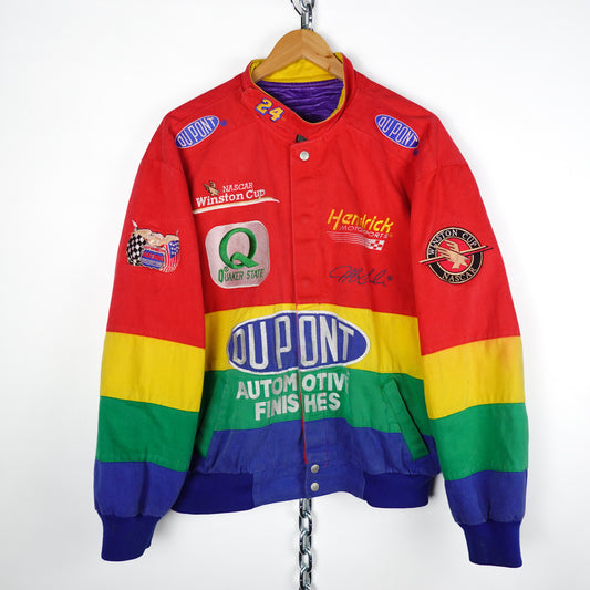 Vintage Jeff Hamilton Du Pont Racing Jacket - Size L