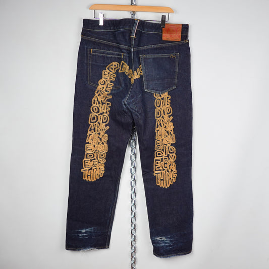 Evisu Diacock Denim - Size 34
