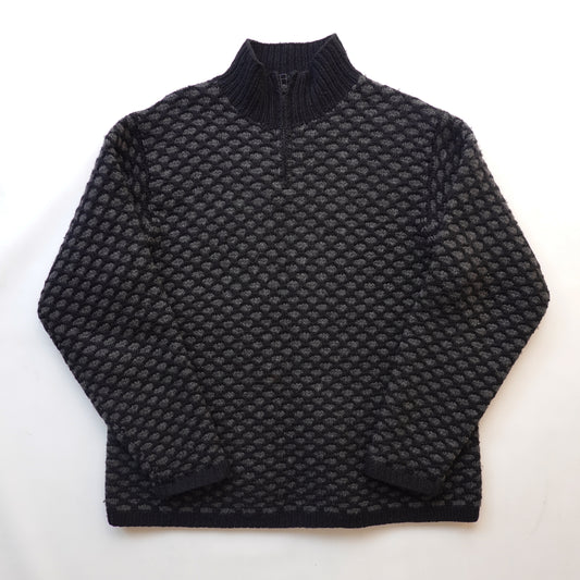 2001 Gap Wool 1/2 Zip Sweater - Size M