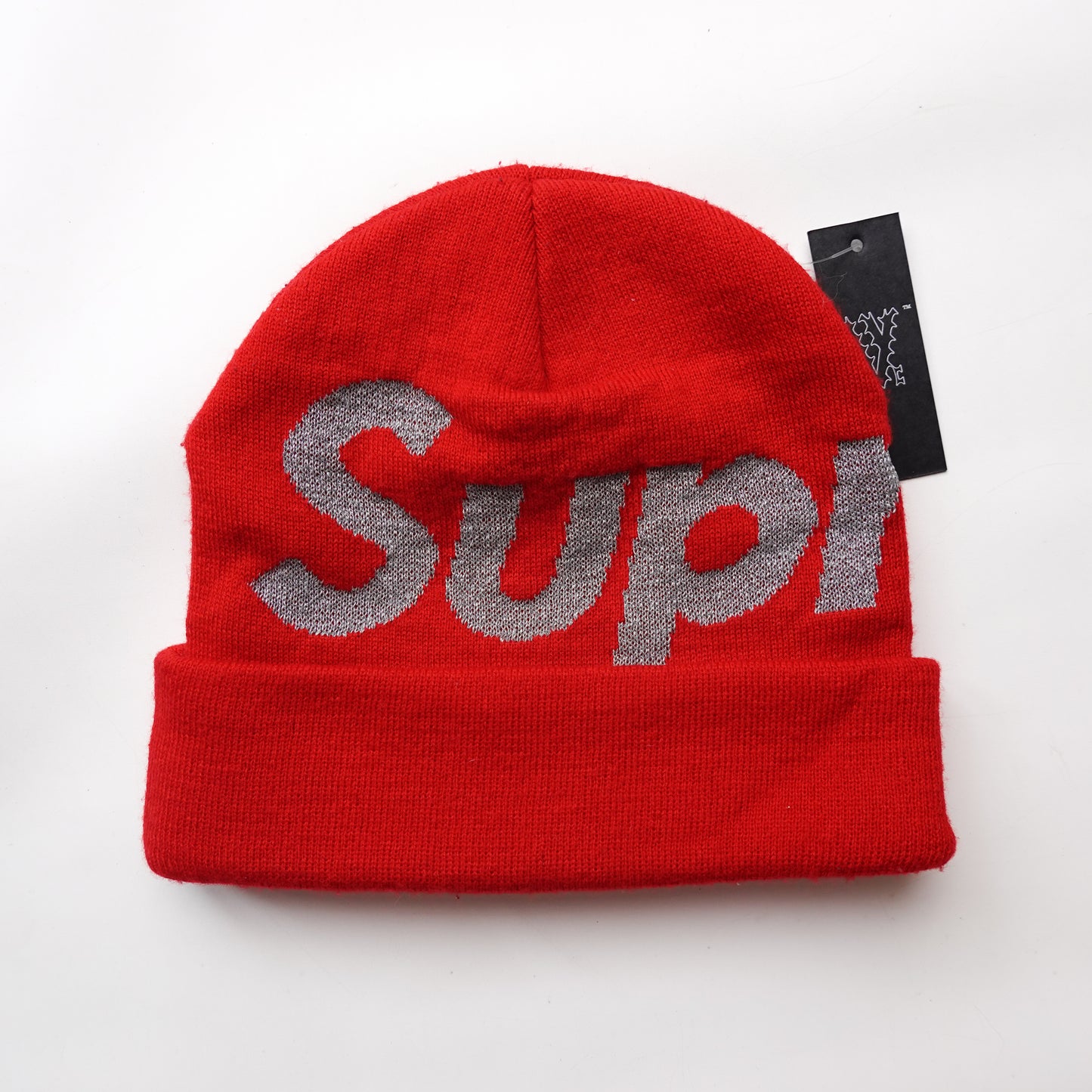 Supreme Logo Beanie RED