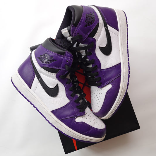 Jordan 1 Court Purple - Size 9