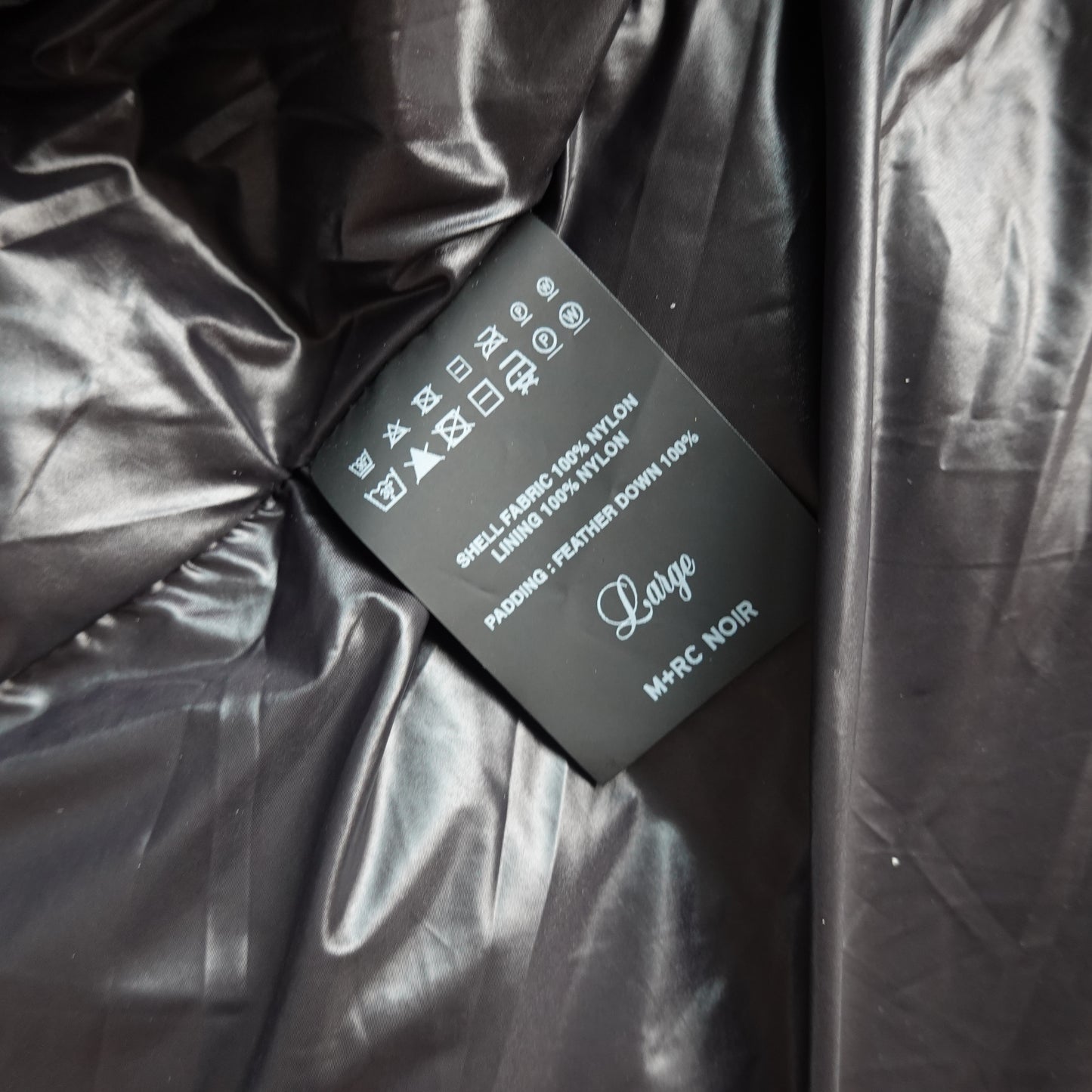 M+RC Noir Down Vest - Size L