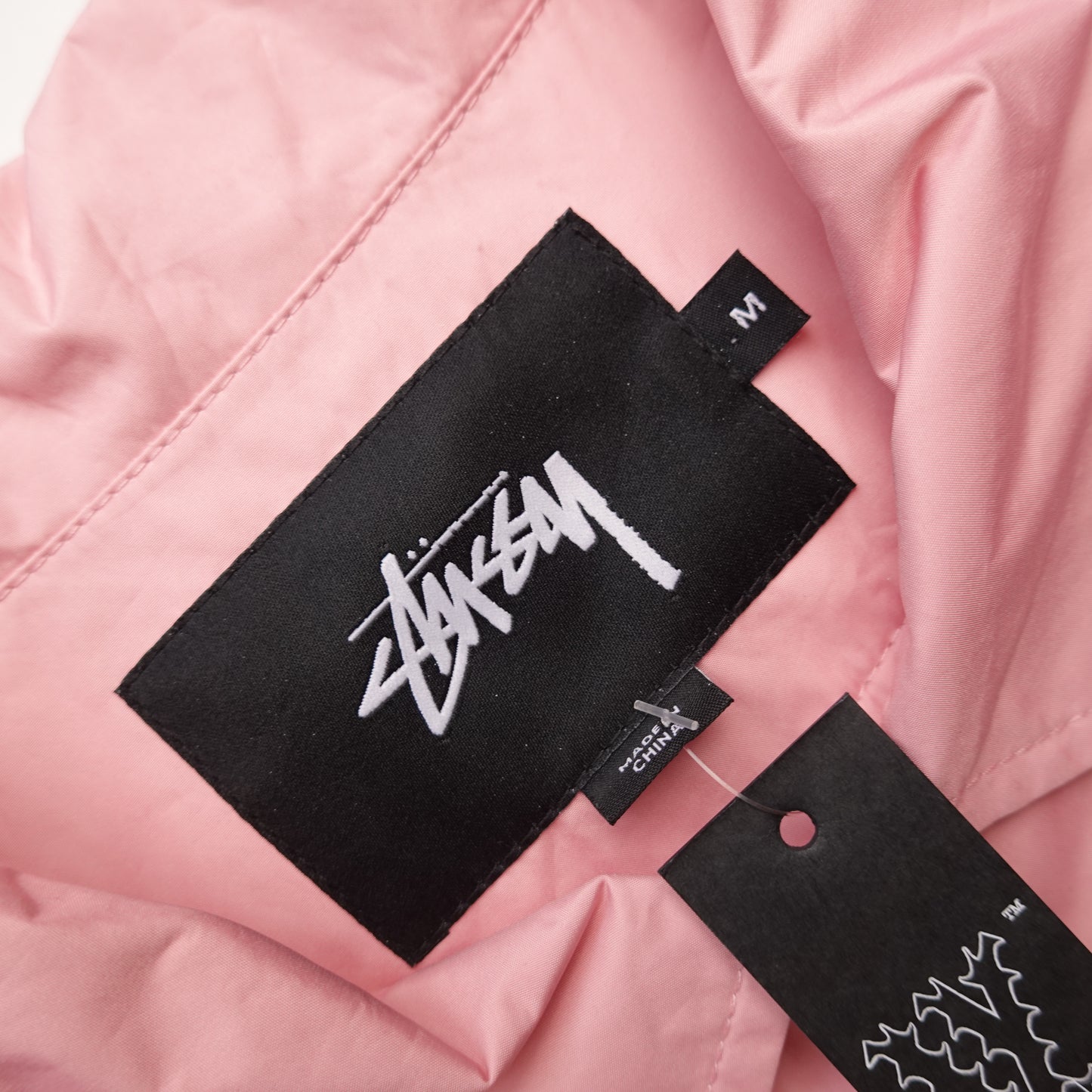 Stussy Pink Coach Jacket - Size M