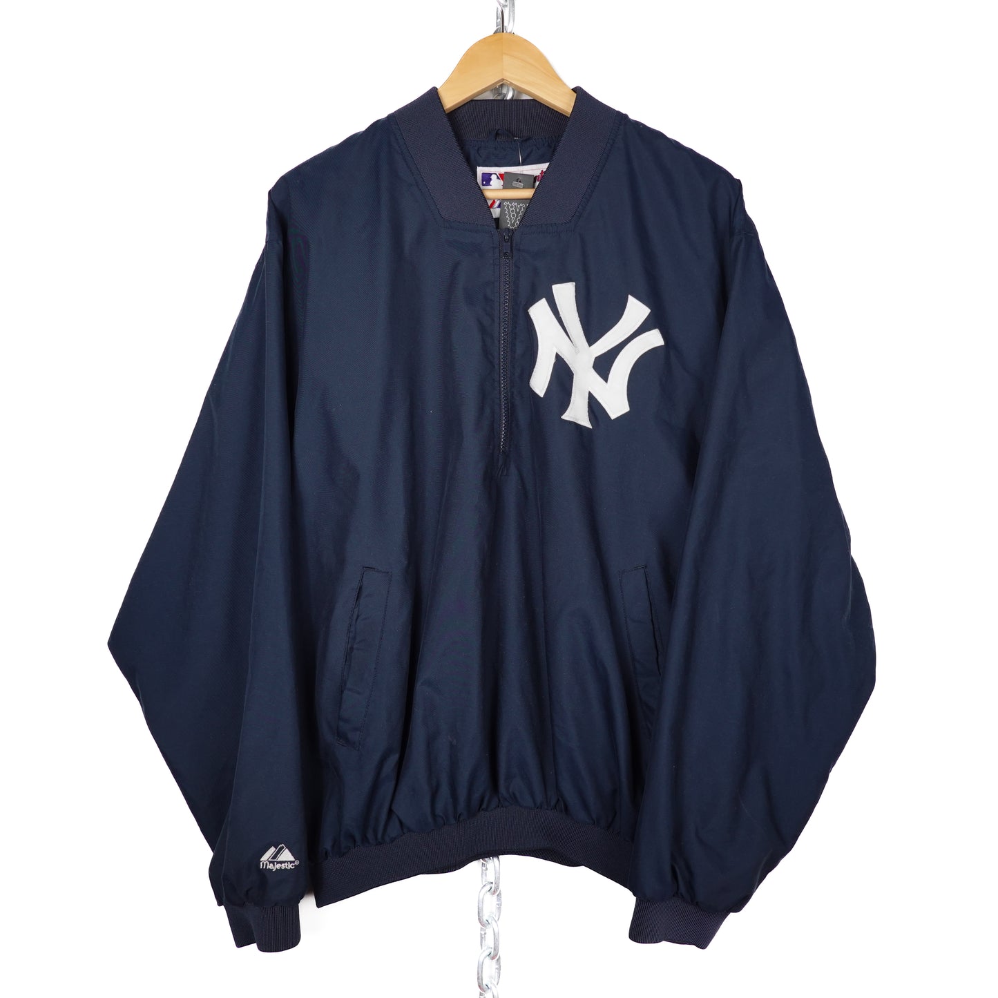 NY Yankees 1/4 Zip Pullover WB - Size L