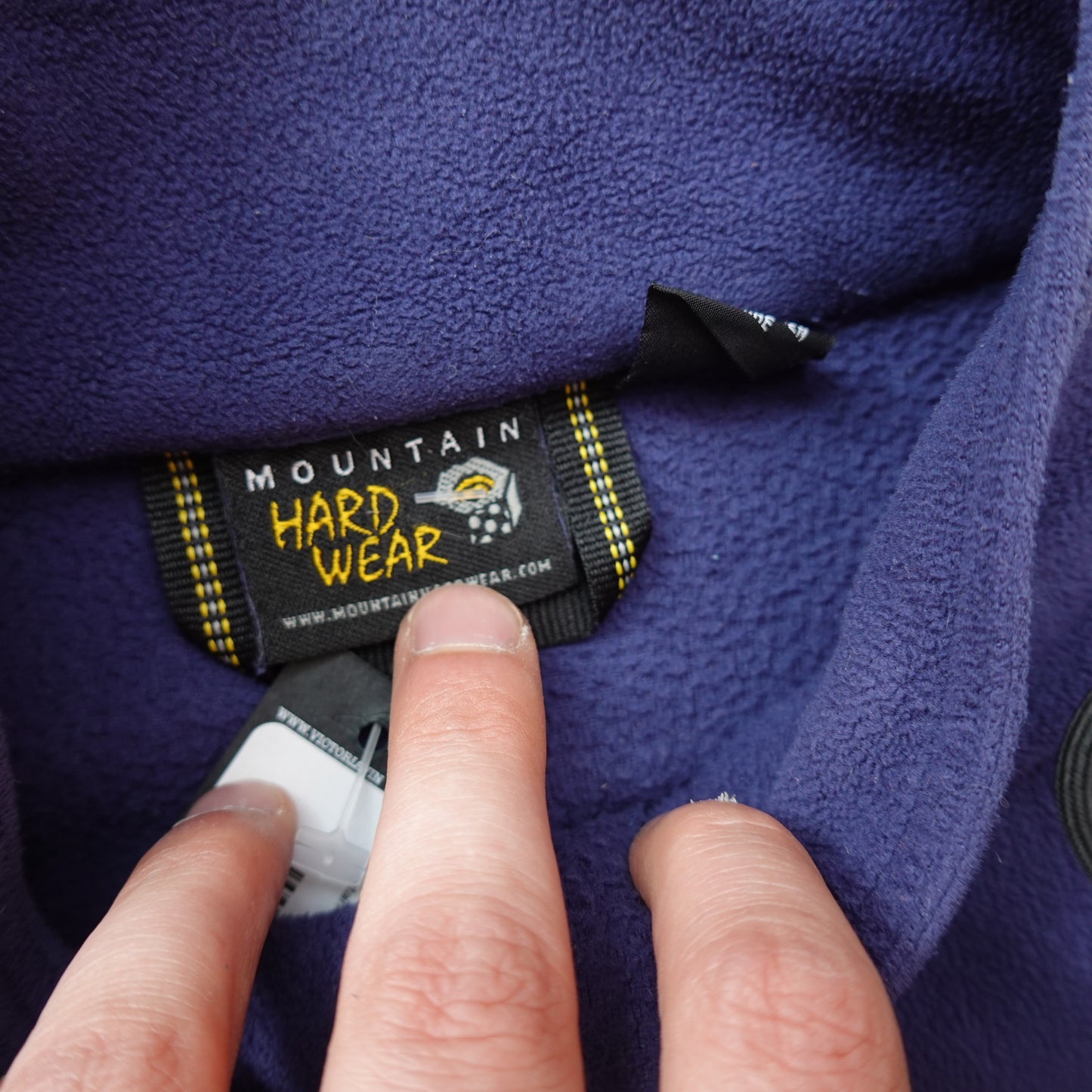 Mountain Hardwear Fleece Navy Blue - Size M