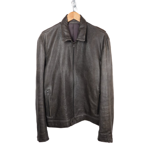 Vintage Leather Jacket - Size M