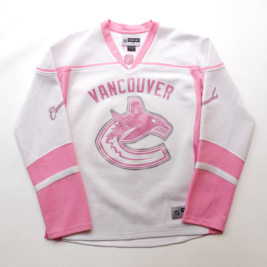 Canucks Pink Jersey - Womens L