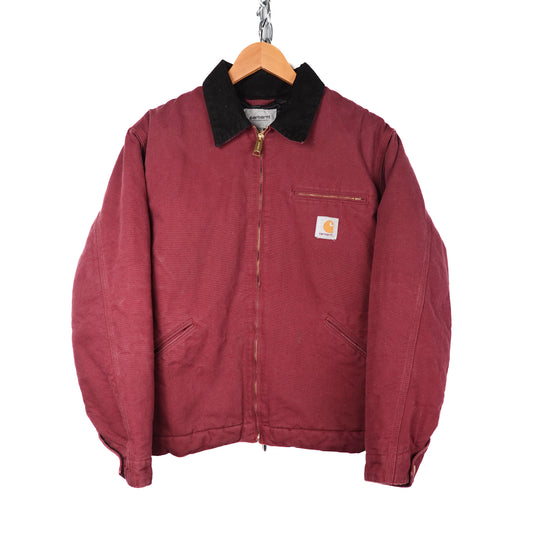 Carhartt WIP Detroit Jacket Burgundy - Size M