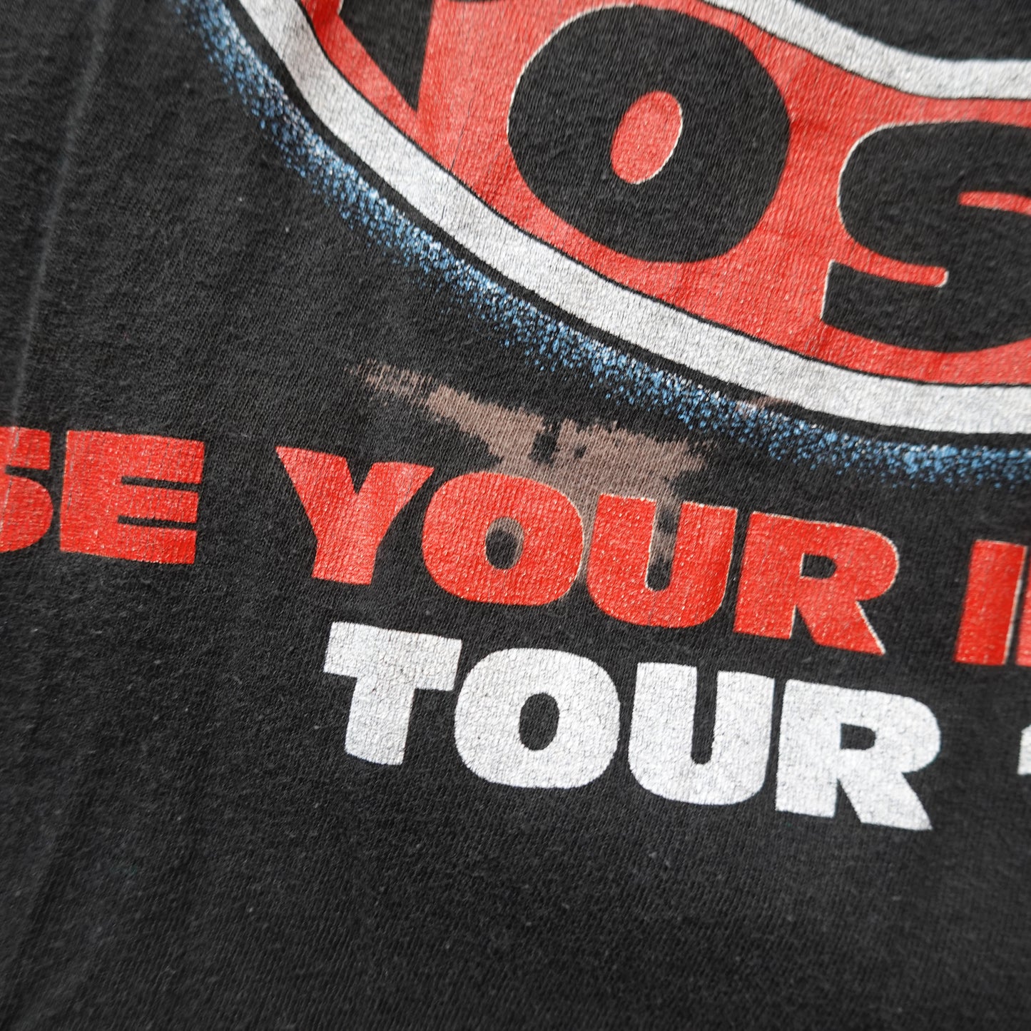 1991 Guns N Roses W/ Skid Row Tee - Size M