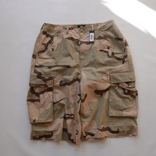 Stussy Baggy Camo Shorts - Size 36