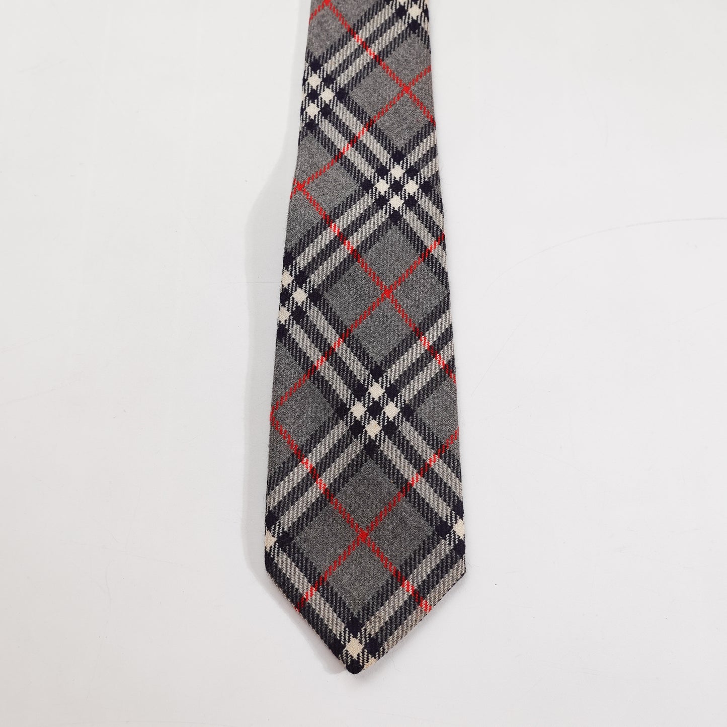 Vintage Burberry Wool Tie