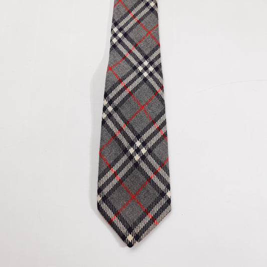 Vintage Burberry Wool Tie