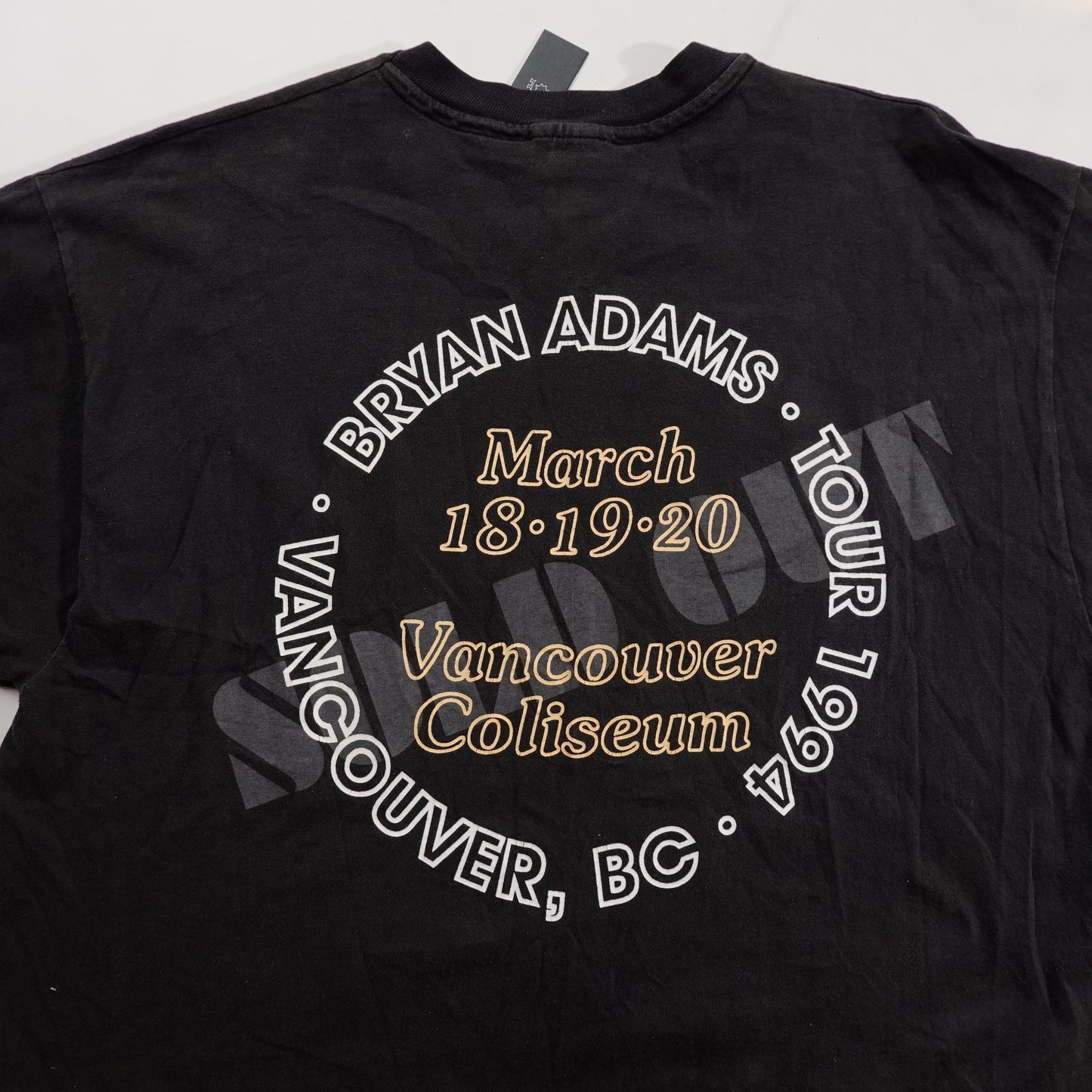 1994 Bryan Adams Tour Tee - Size XL