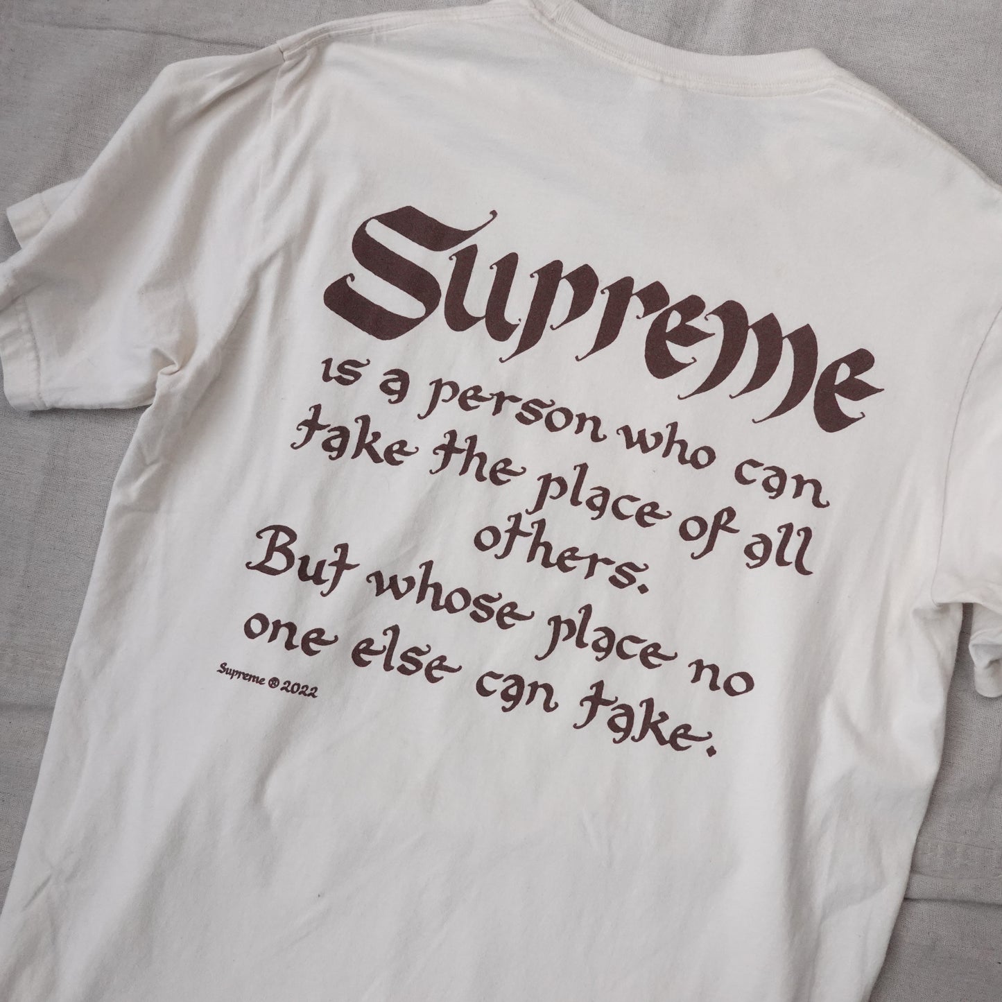 2022 Supreme Tee - Size M