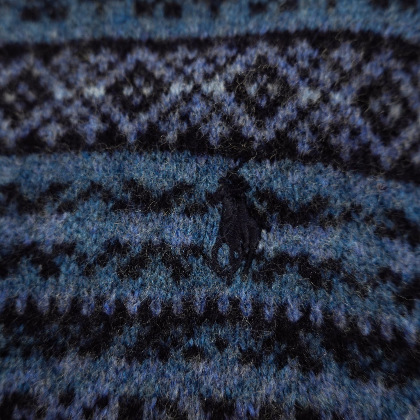 Polo RL Blue Knit Sweater - Size M