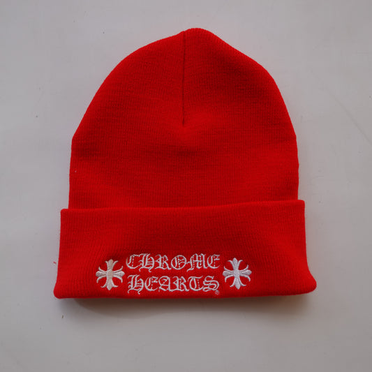 Chrome Hearts Red Beanie