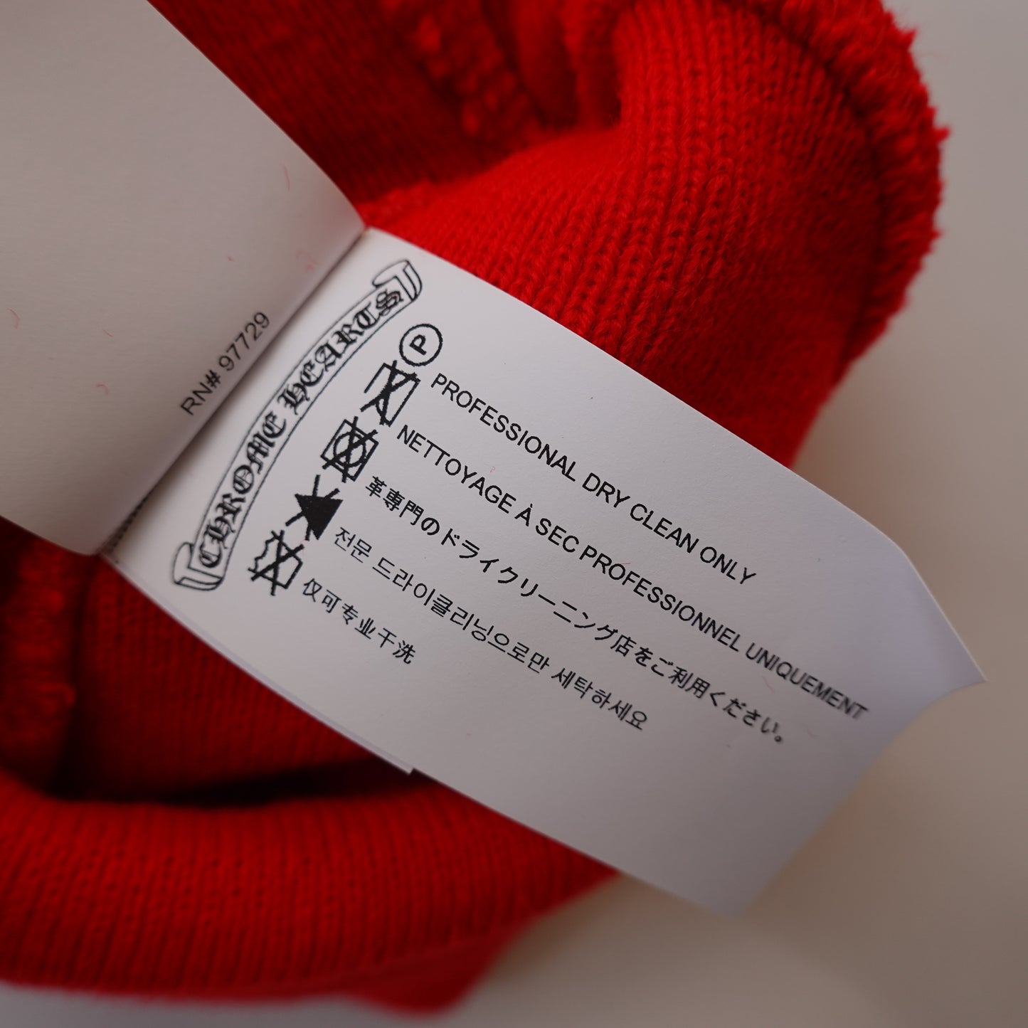 Chrome Hearts Red Beanie