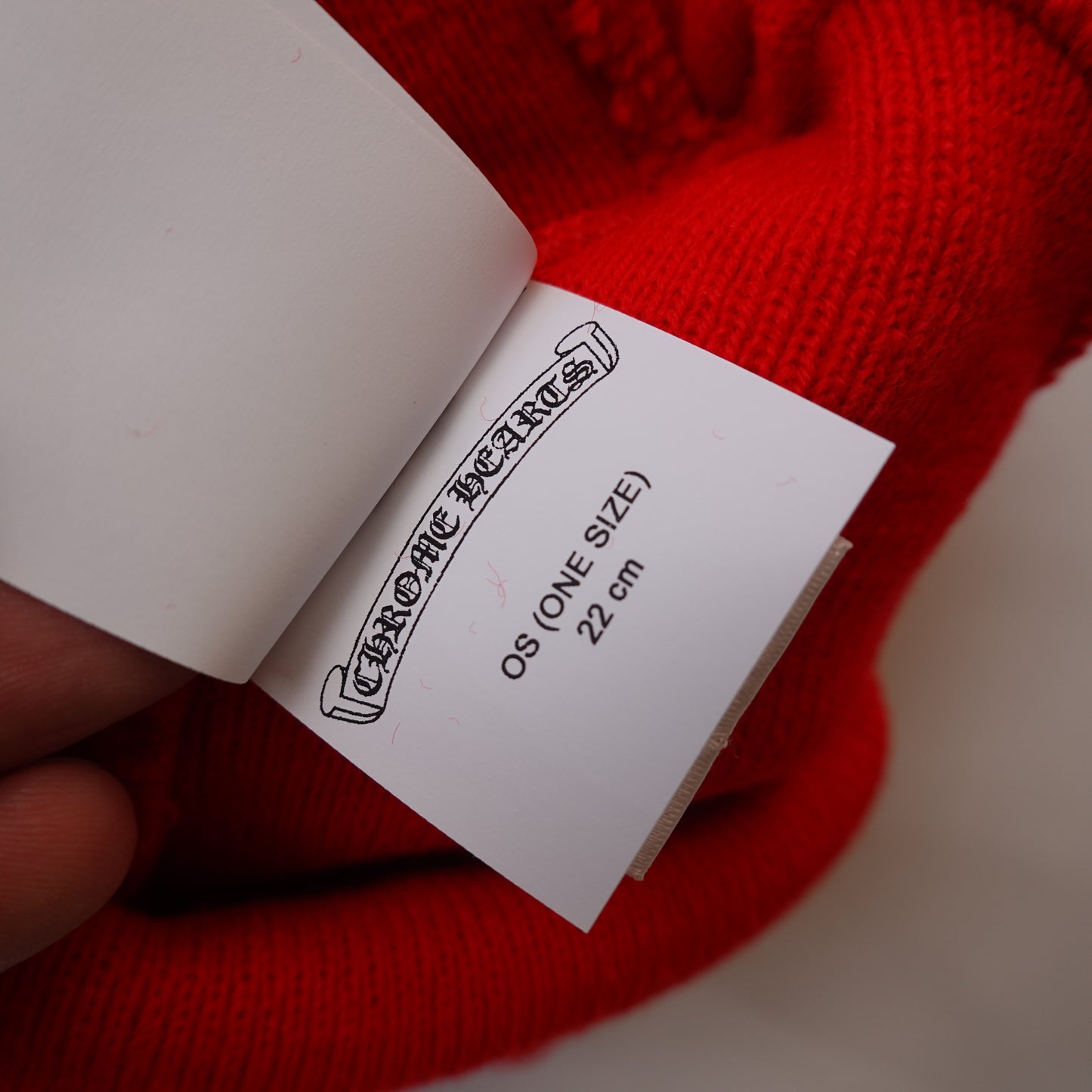 Chrome Hearts Red Beanie