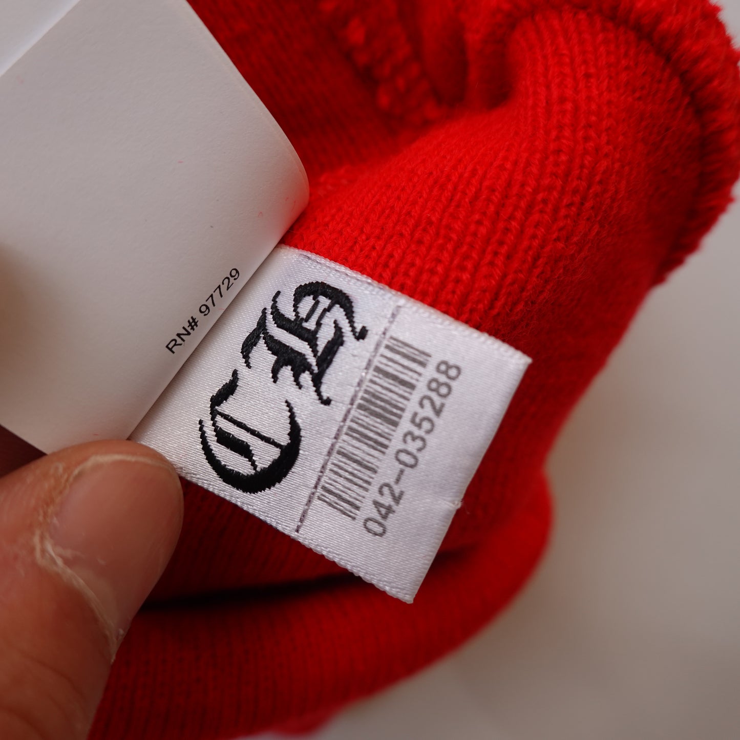 Chrome Hearts Red Beanie