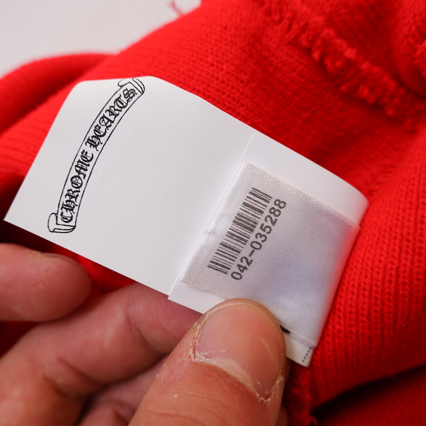 Chrome Hearts Red Beanie