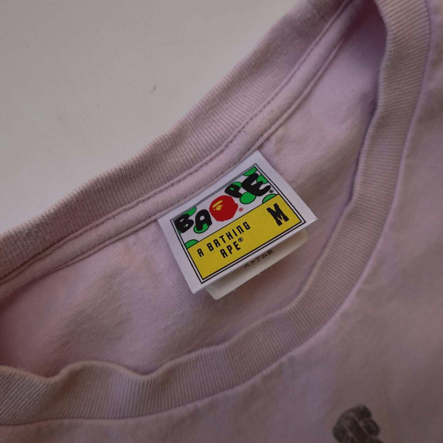 Bape Shark Pink Tee - Size L