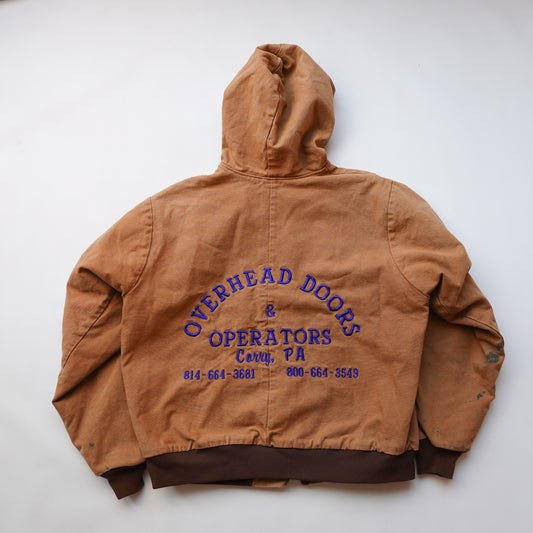 1990s BercoWear Hooded Work Jacket - Fits M