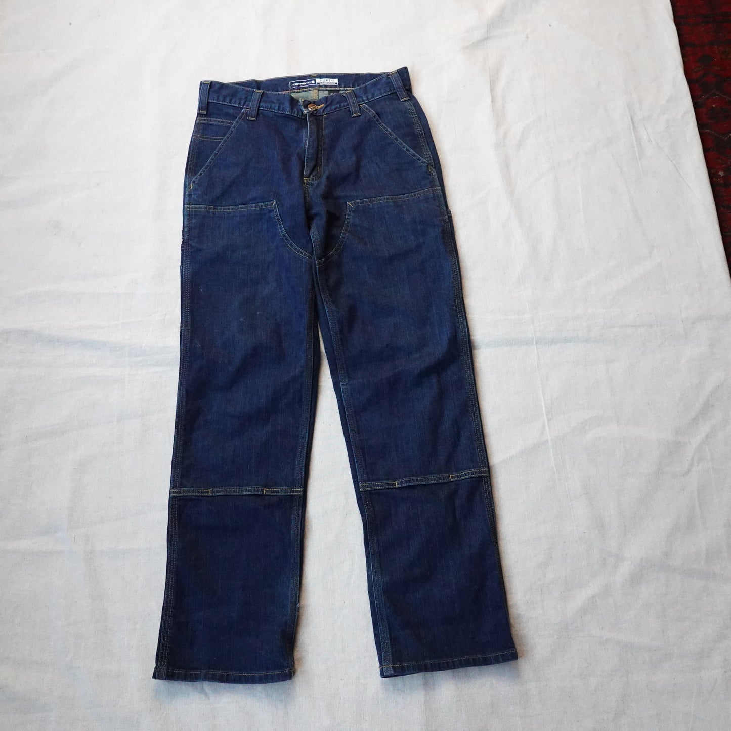 Carhartt Double Knees BLUE - Size 30x30