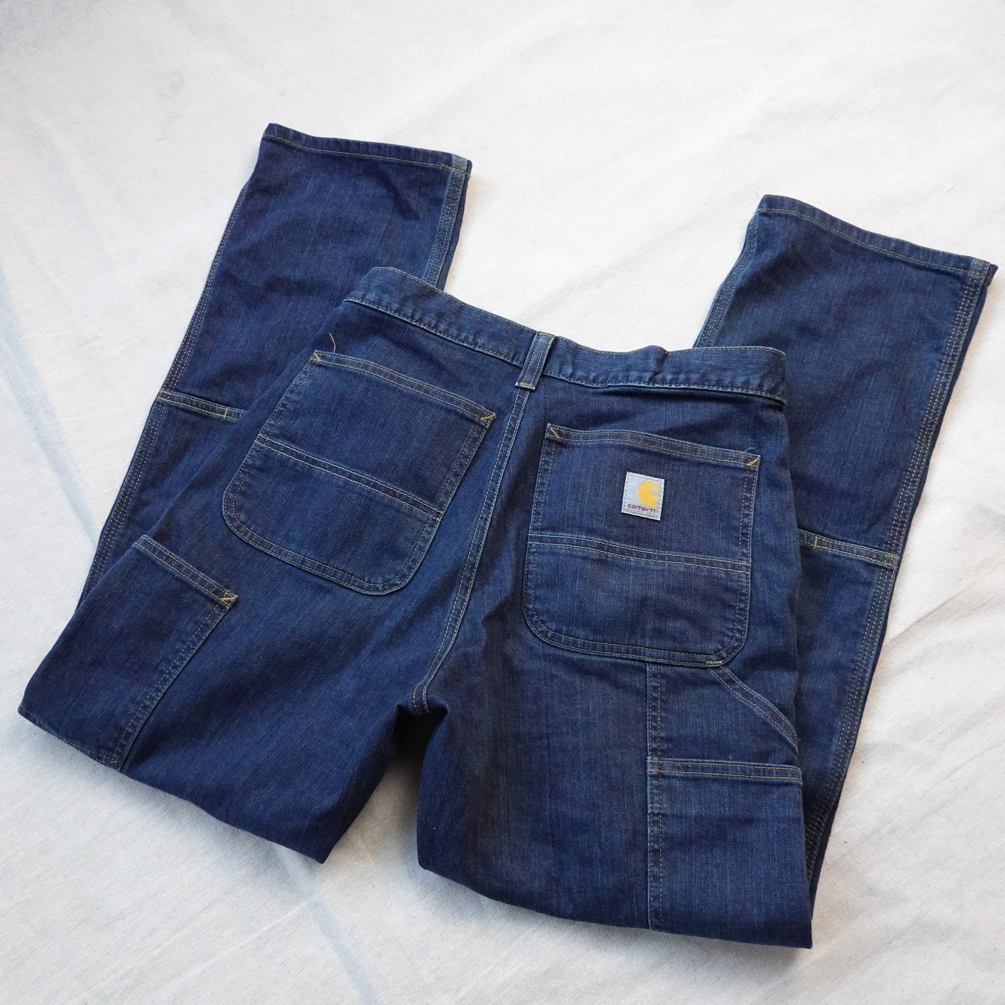 Carhartt Double Knees BLUE - Size 30x30