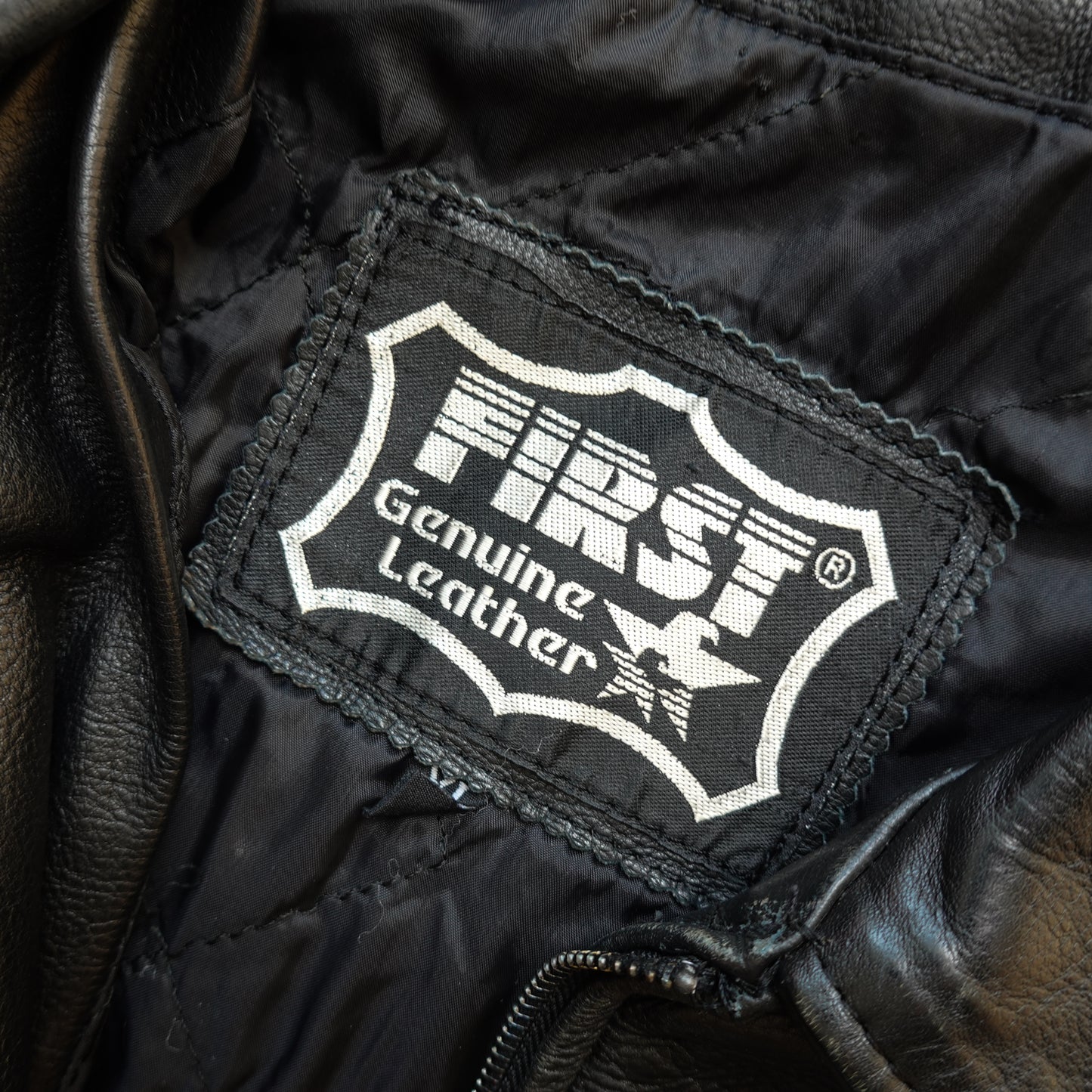 Vintage First Leather Jacket - Size XL
