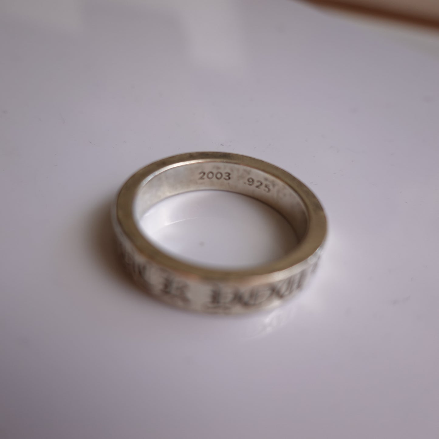 Chrome Hearts FU Double Cross Ring