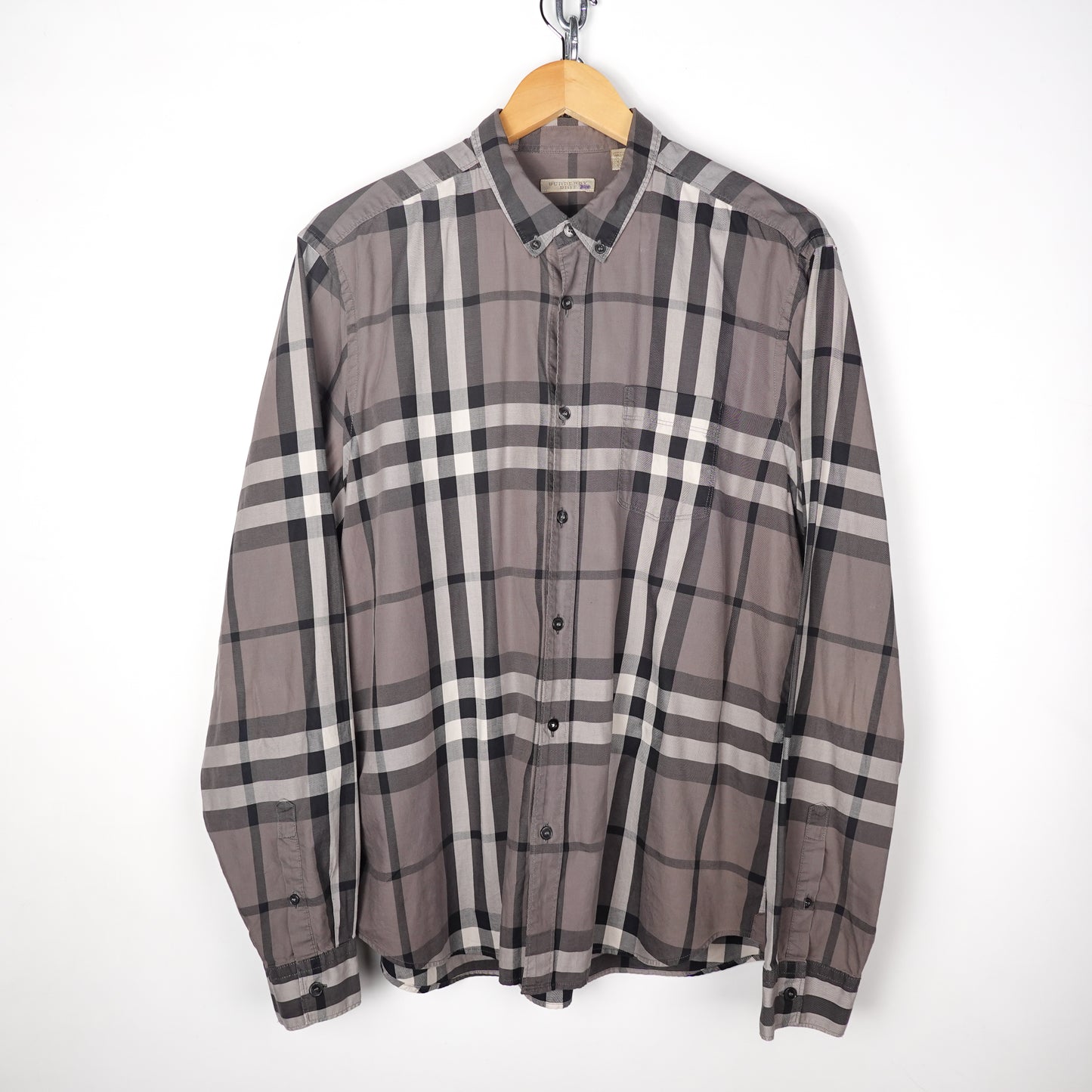 Burberry Novacheck Button Up - Size XL